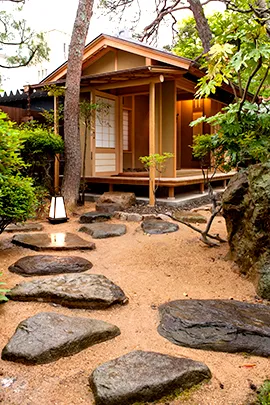 吉祥の庭 四阿工事